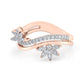 Celestial Crystal Celeste 14Kt Diamond Ring