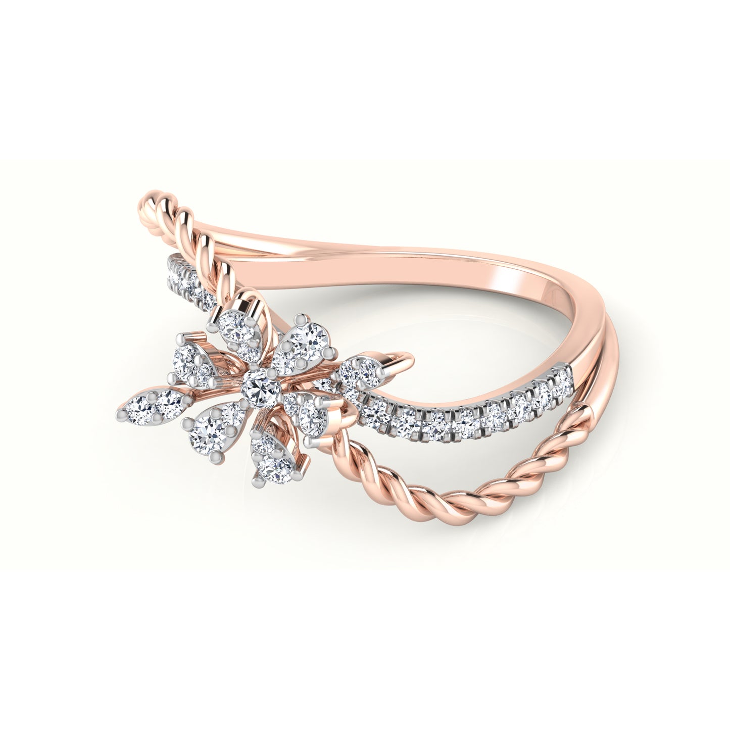 Ember Enchantment Eternal 14Kt Diamond Ring
