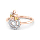 Rose Radiance 14Kt Diamond Ring