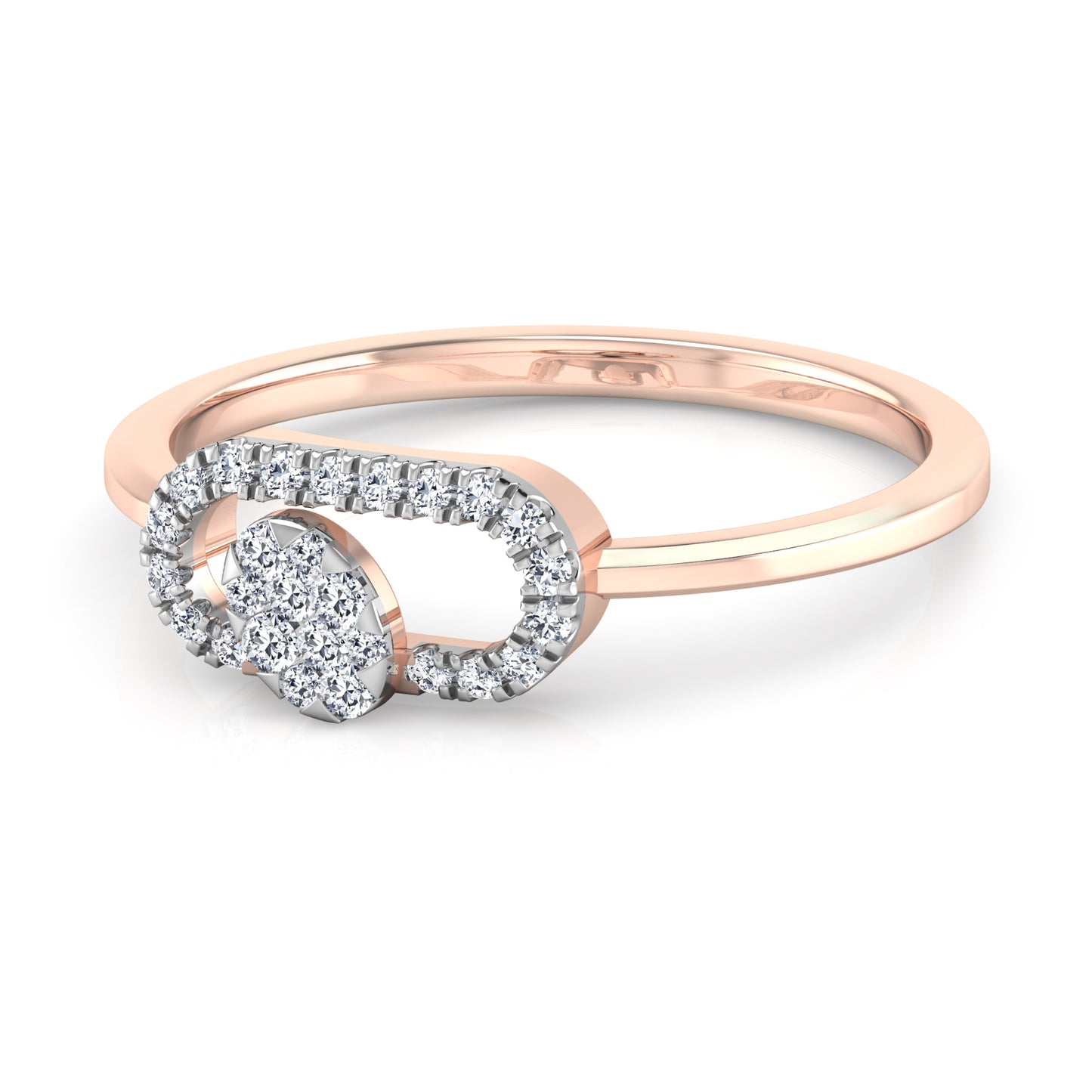 Twilight Tapestry 14Kt Diamond Ring