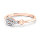 Blushing Blush Bouquet 14Kt Diamond Ring