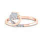 Enigmatic Eternity Echo 18Kt Diamond Ring