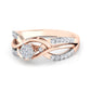 Azure Alchemy Adoration 18Kt Diamond Ring