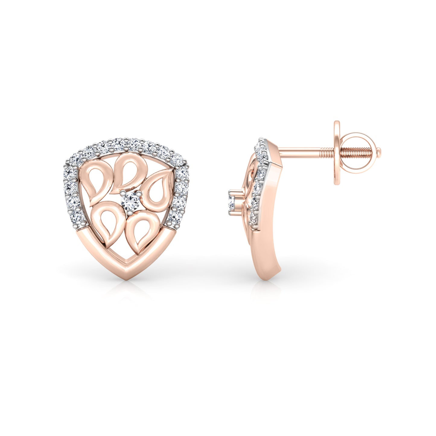 Celestial Chantilly Earrings 18K