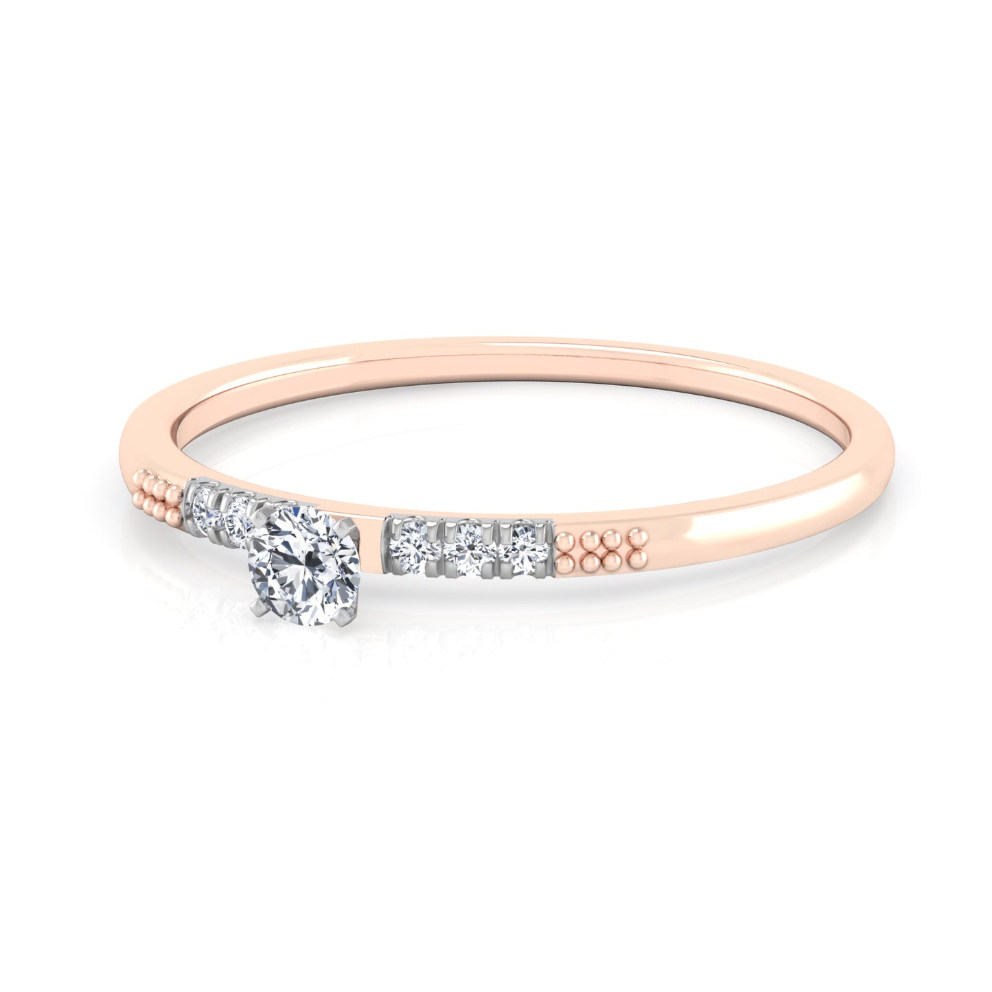 Crest 14Kt Diamond Ring