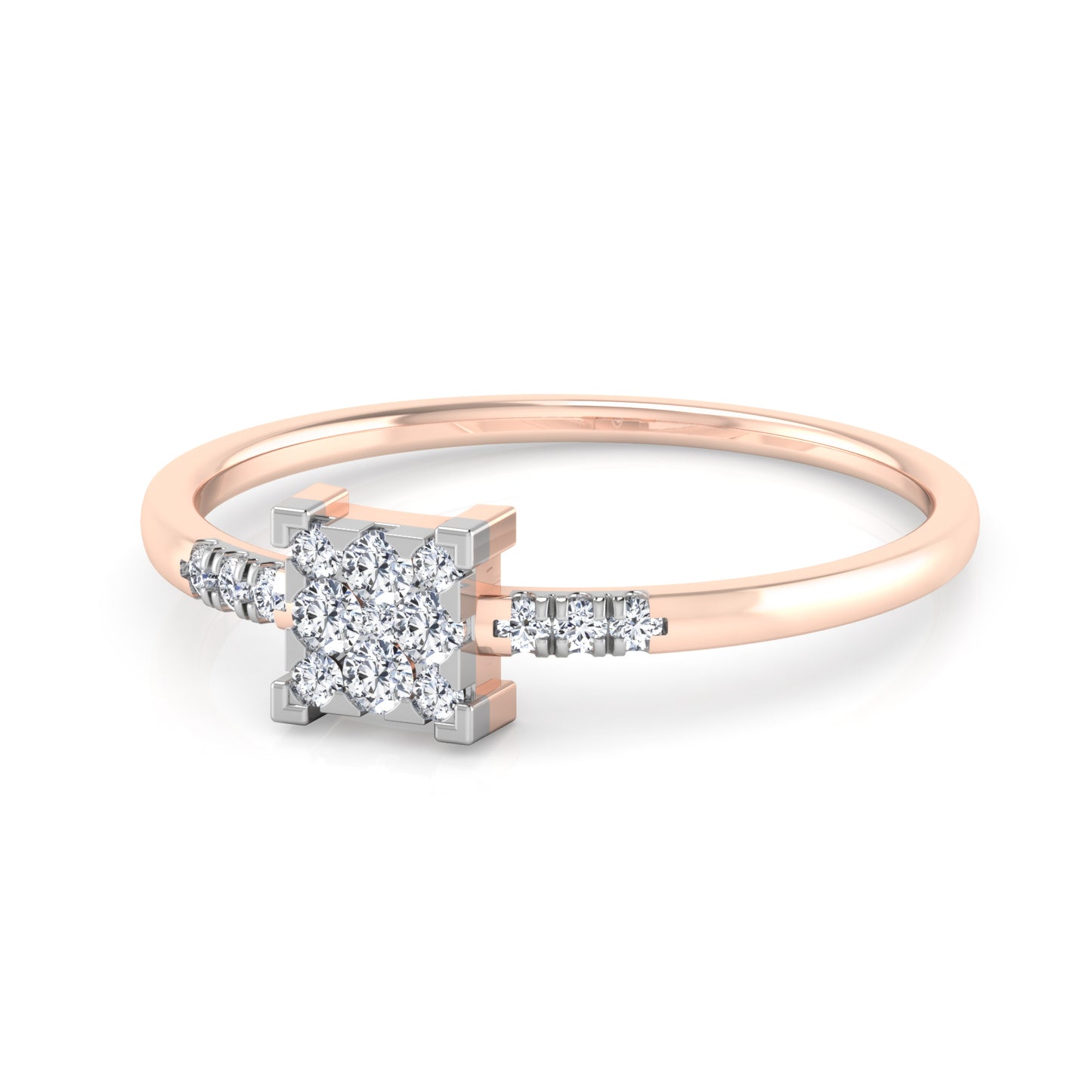 Mirage 14Kt Diamond Ring For Women