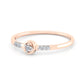 Orchid 14Kt Diamond Ring