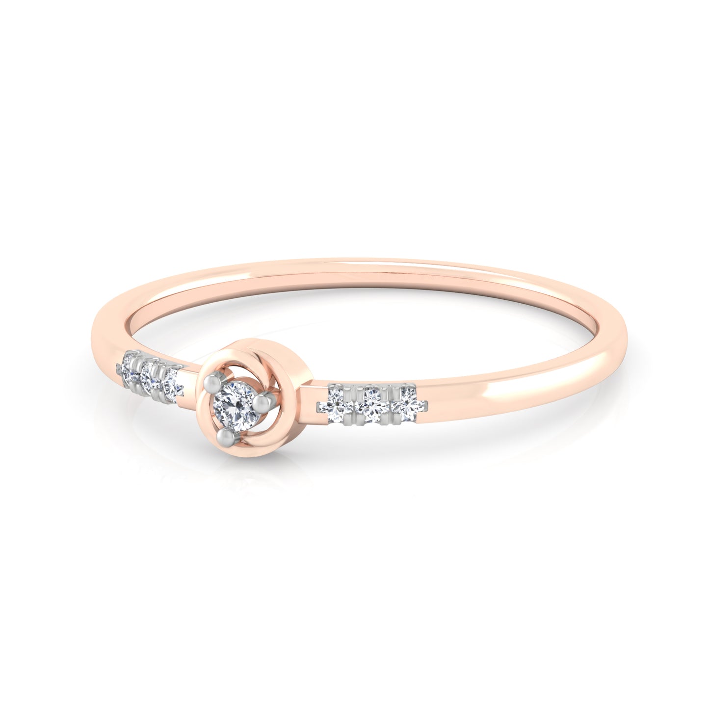 Orchid 14Kt Diamond Ring
