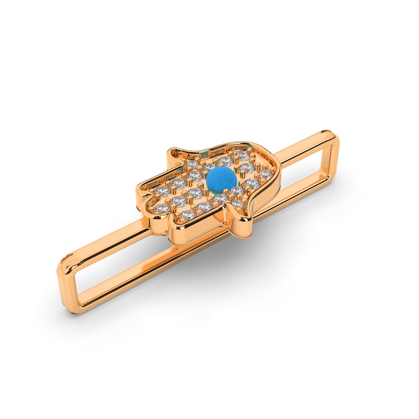 Golden Timekeeper Charm 18K