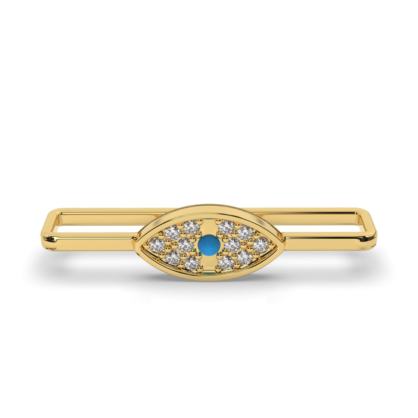 Gold Guard Band Charm 18K