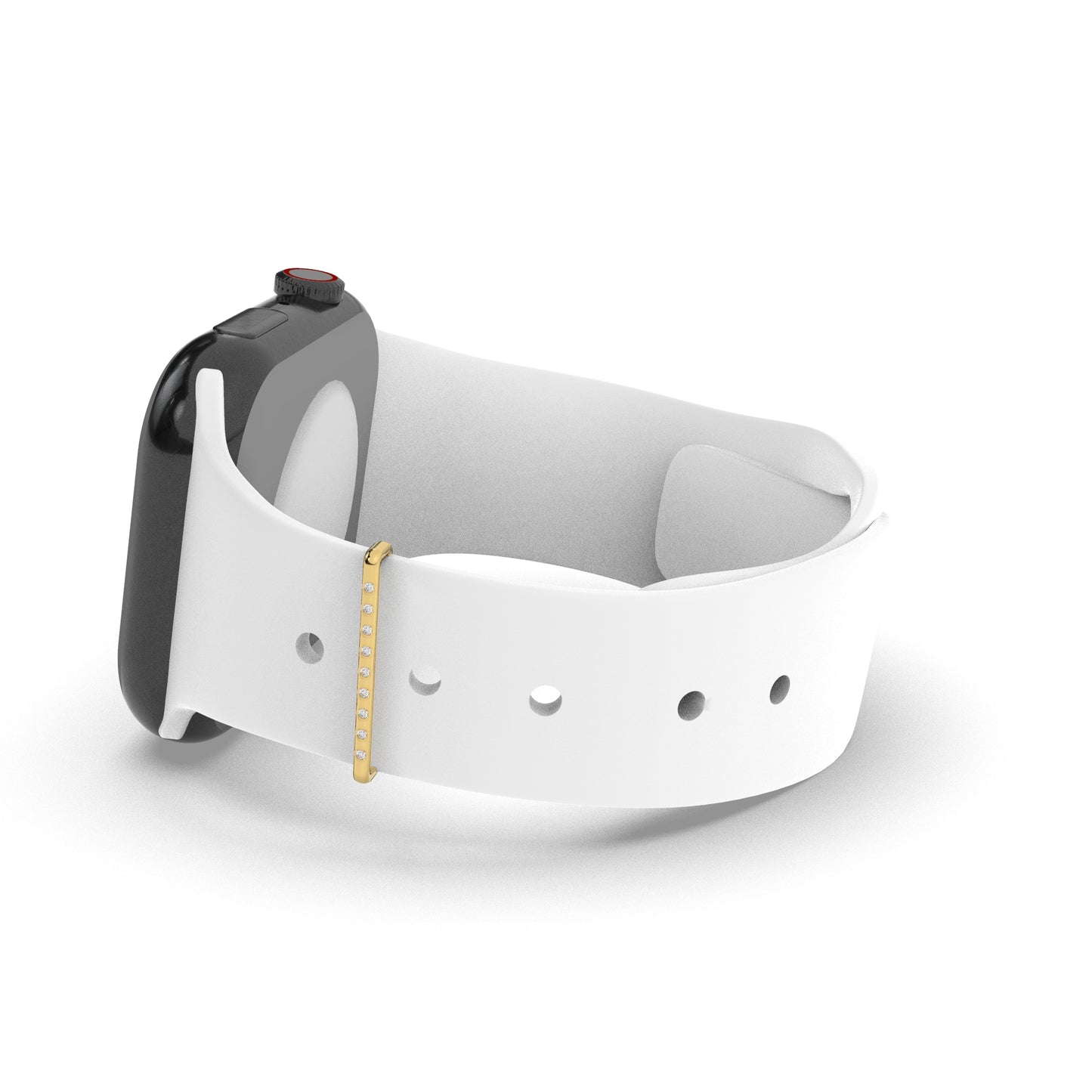 Gold Timepiece Charm 18K