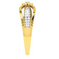 Tranquil Typhoon Turquoise 14Kt Diamond Ring