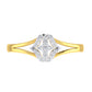 Ethereal Echoes Elegance 18Kt Diamond Ring