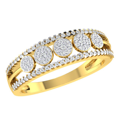 Opulent Orchid Opulence 14Kt Diamond Ring