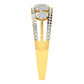 Opulent Orchid Opulence 14Kt Diamond Ring