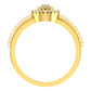 Celestial Crystal Radiance 14Kt Diamond Ring