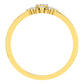 Prismatic Perfection 14Kt Diamond Ring