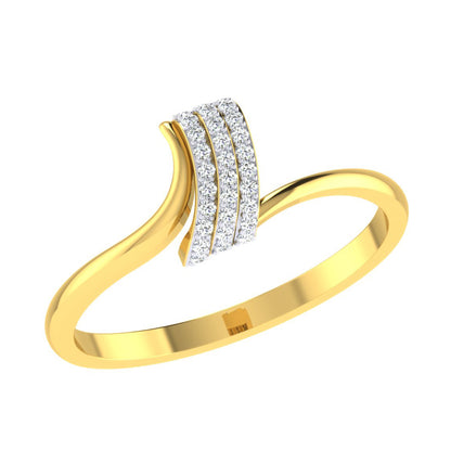 Radiant Reflections 18Kt Diamond Ring