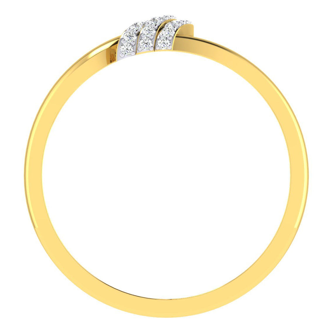Radiant Reflections 18Kt Diamond Ring