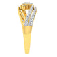 Lustrous Lagoon Luminary 18Kt Diamond Ring
