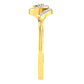 Gilded Gala Glitz 14Kt Diamond Ring