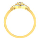 Aurora Azure Allure 14Kt Diamond Ring