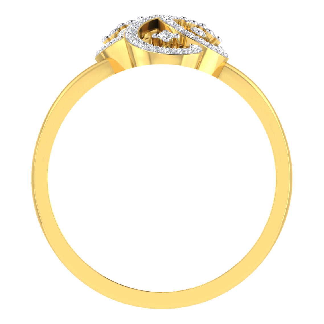 Celestial Siren Symphony 14Kt Diamond Ring