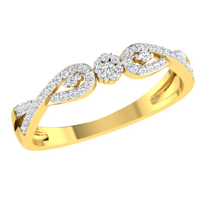 Radiant Rose Radiance 18Kt Diamond Ring