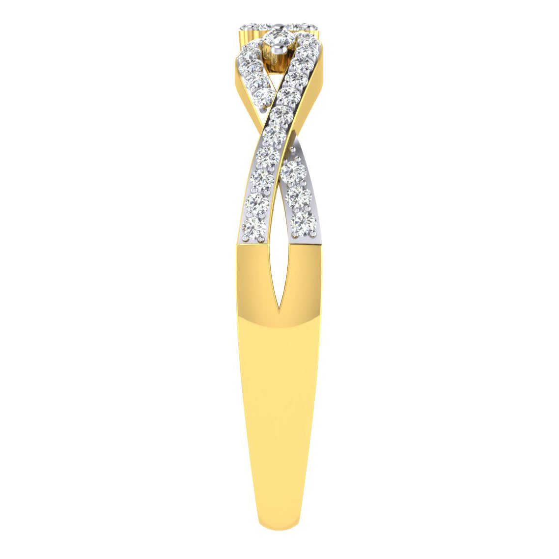 Radiant Rose Radiance 18Kt Diamond Ring