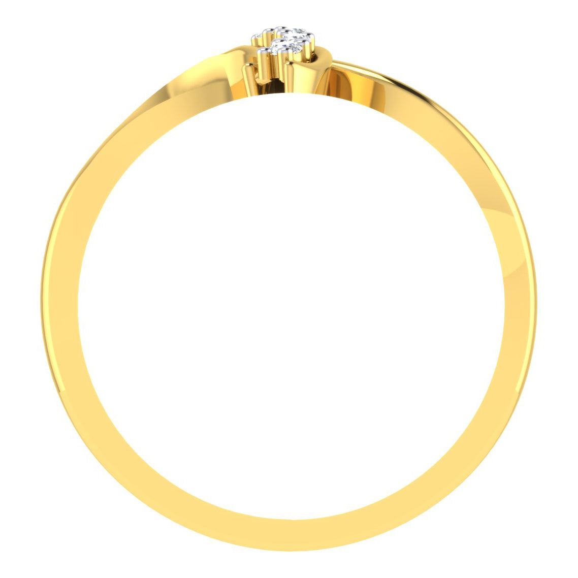 Gossamer Gazebo 14Kt Diamond Ring