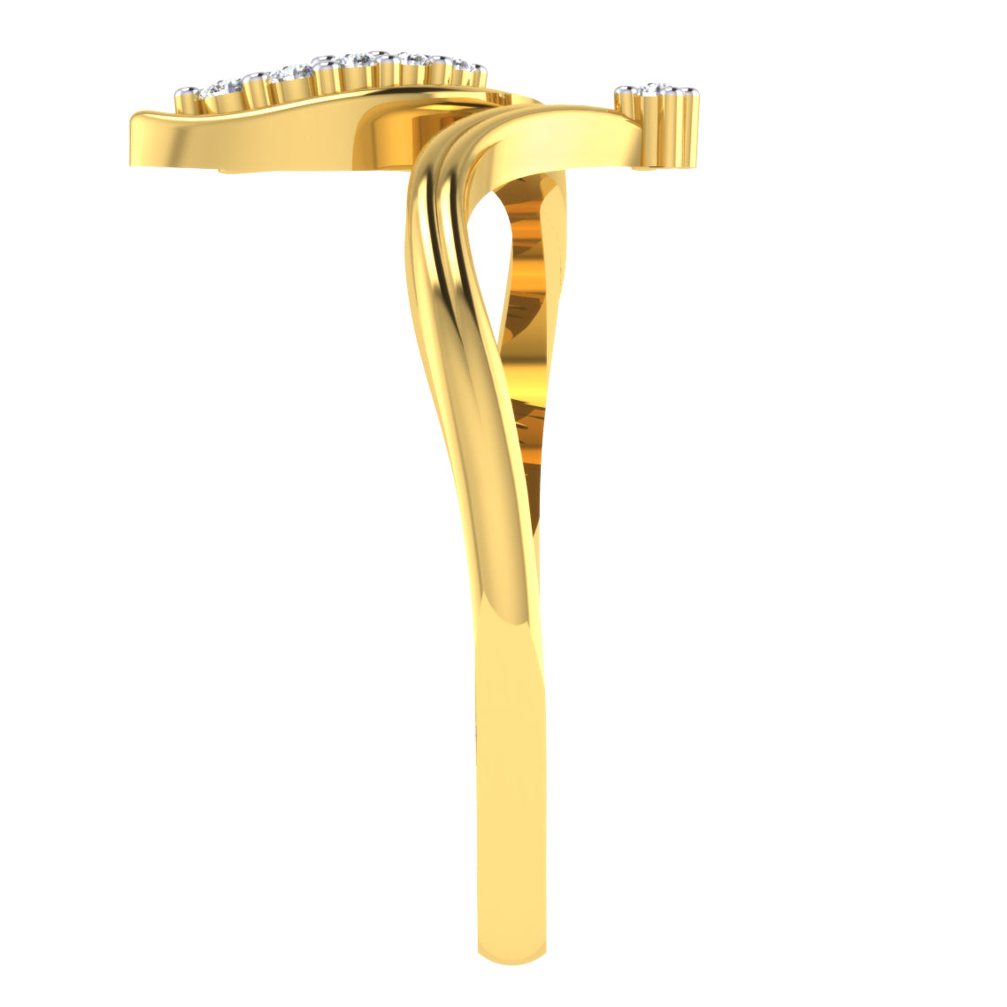 Gossamer Gazebo 14Kt Diamond Ring