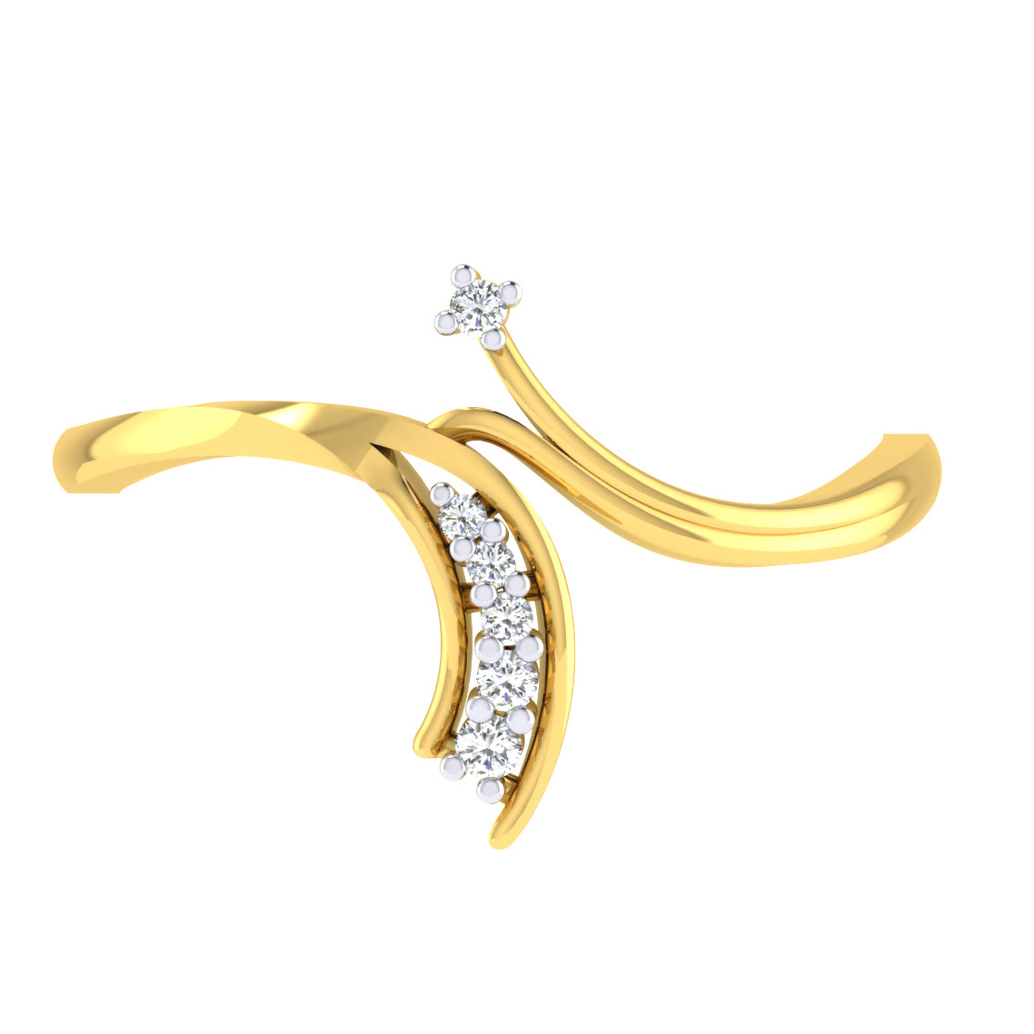 Gossamer Gazebo 14Kt Diamond Ring