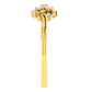 Celestial Sapphire Serenade 14Kt Diamond Ring