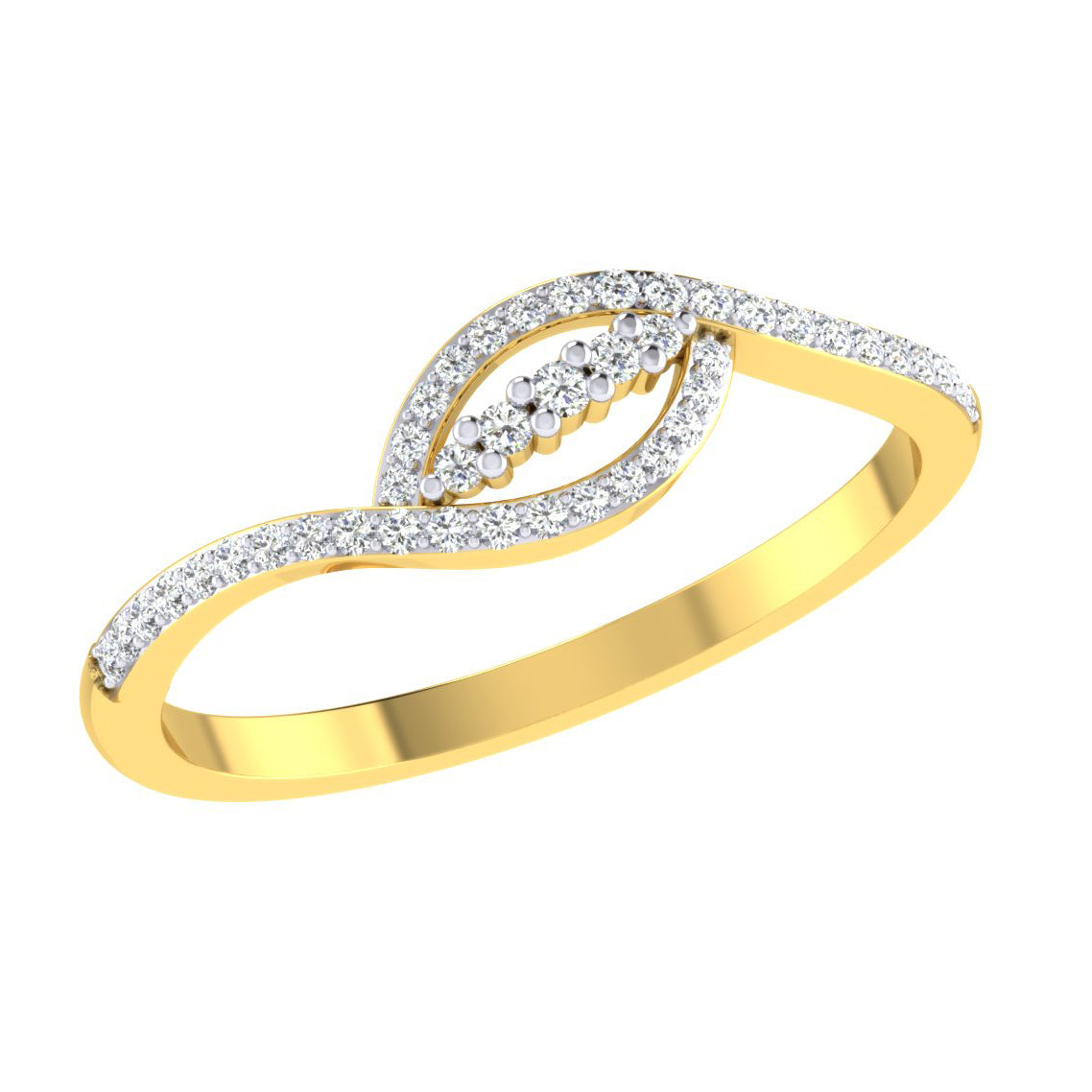 Regal Rhapsody 18Kt Diamond Ring