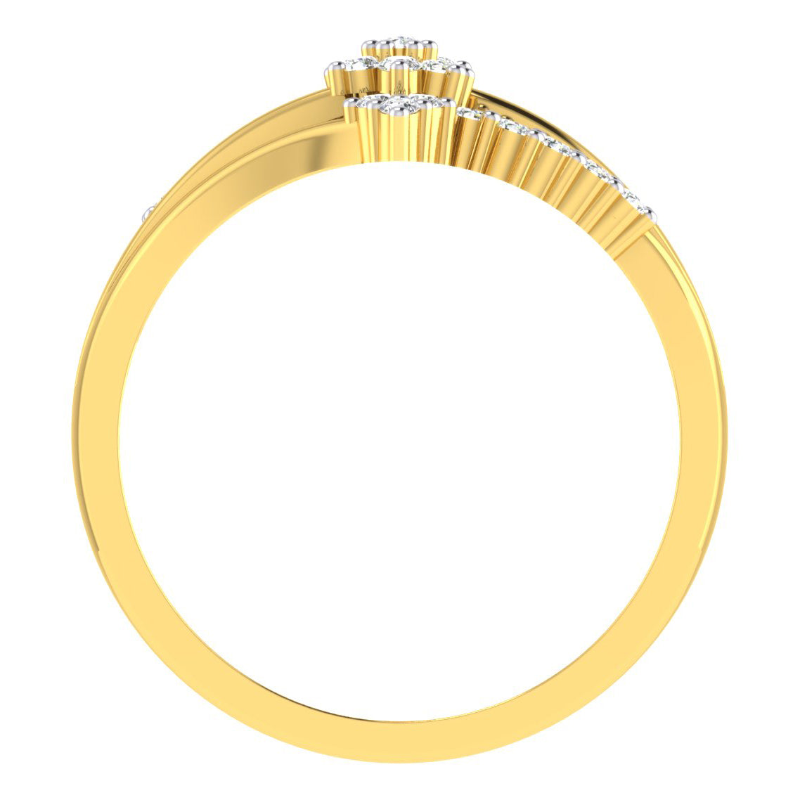 Opulent Oasis Oratorio 18Kt Diamond Ring