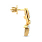 Whispering Willow Diamond Huggies 18K