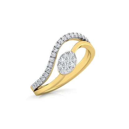 Lagoon Luminary 18Kt Diamond Ring
