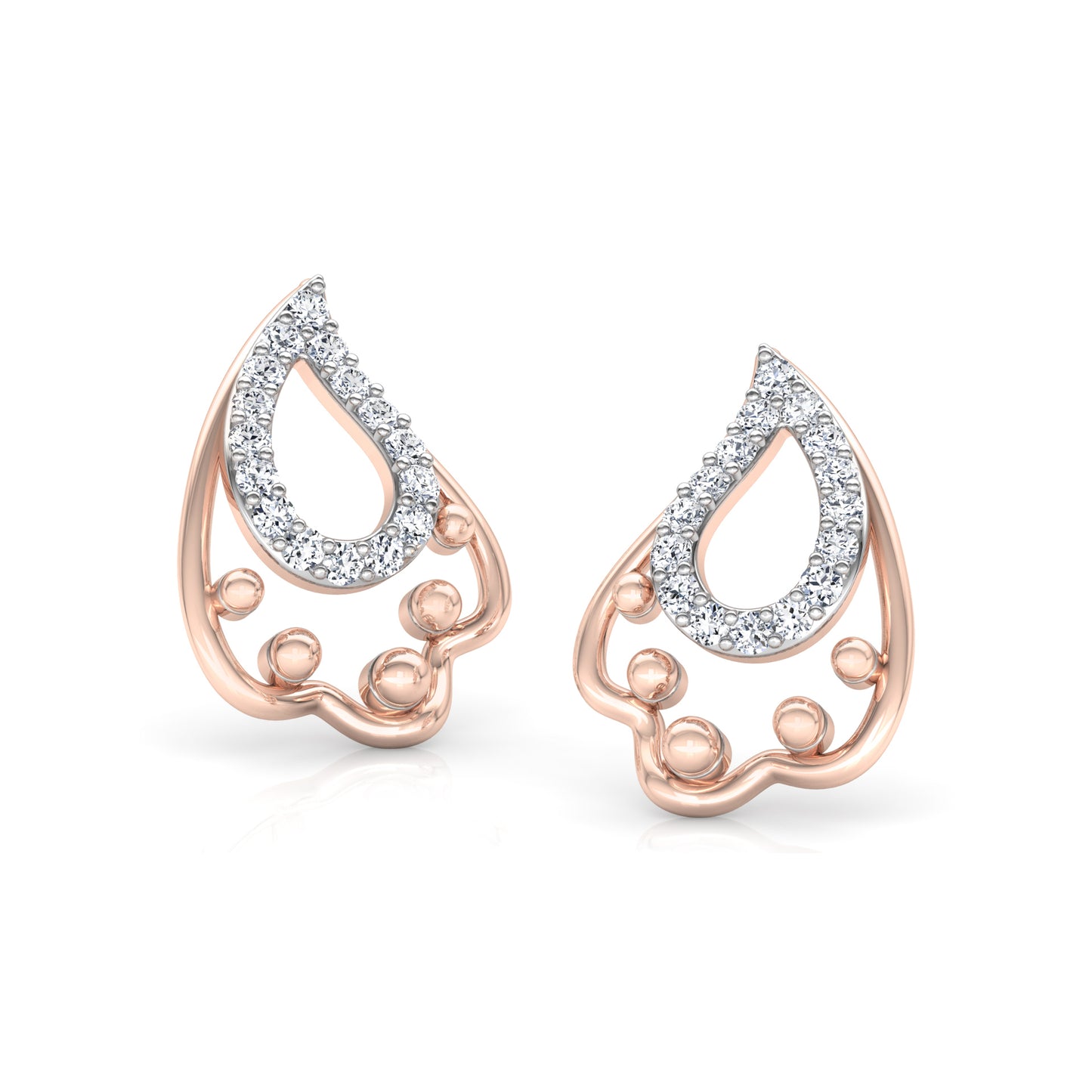 Heavenly Haze Earrings 18K