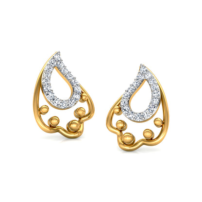 Heavenly Haze Earrings 18K